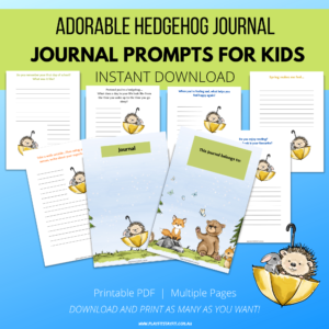 Adorable Hedgehog Journal
