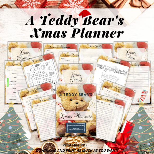 A Teddy Bear's Xmas Planner