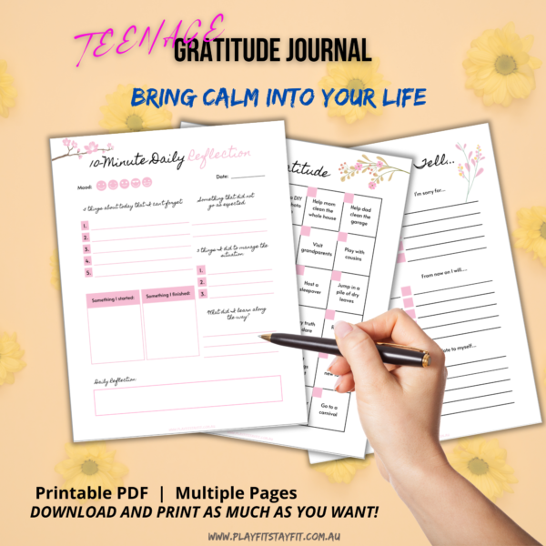 Teen Gratitude Journal
