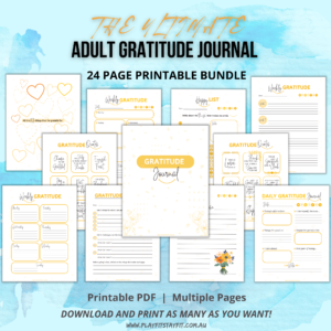 Adult Gratitude Journal